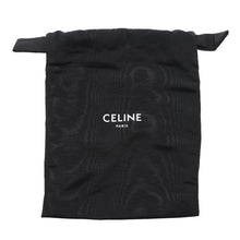 将图像加载到图库查看器中，CELINE Triomphe Round Purse Shoulder White10G342 PVC Leather
