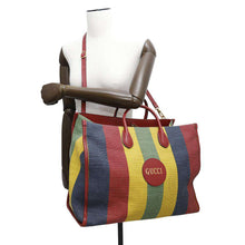 将图像加载到图库查看器中，GUCCI ★Baiadela 2WAYBag Multicolor630358 Canvas Leather
