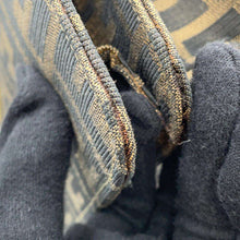 将图像加载到图库查看器中，FENDI Zucca Pattern 2WAYBag Brown0914117 Canvas Leather
