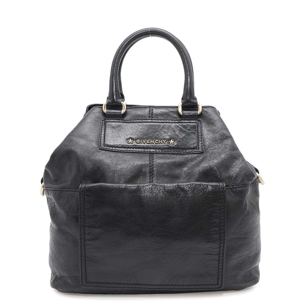 Givenchy A4Tote Bag 2WAYBag Black Leather