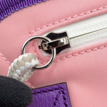 将图像加载到图库查看器中，GUCCI GGNylon Belt Bag Green/Pink/Purple752102 Nylon Rubber
