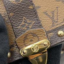 Load image into Gallery viewer, LOUIS VUITTON Pochette Trunk Vertical BrownM67873 Monogram Reverse Canvas
