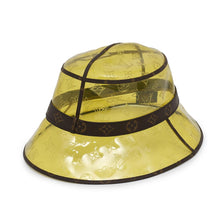 Load image into Gallery viewer, LOUIS VUITTON Hat・Monogram Raincoat Size 60 YellowMP2647 Plastics Monogram
