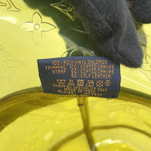 将图像加载到图库查看器中，LOUIS VUITTON Hat・Monogram Raincoat Size 60 YellowMP2647 Plastics Monogram
