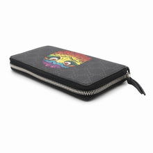 将图像加载到图库查看器中，GUCCI Eagle GG Supreme Zip Around Wallet Black451273 GG SupremeCanvas
