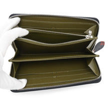 Load image into Gallery viewer, LOUIS VUITTON Zippy Wallet Noir/Red/KhakiM60974 Monogram / Anfra Rouge
