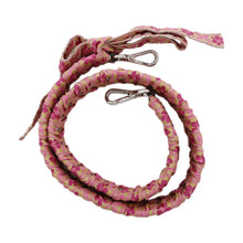 Load image into Gallery viewer, FENDI Strap You Ribbon Floral Pink8AV077 Leather Cotton
