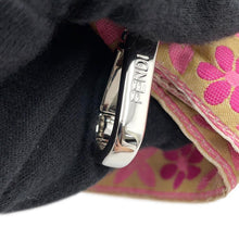 Load image into Gallery viewer, FENDI Strap You Ribbon Floral Pink8AV077 Leather Cotton
