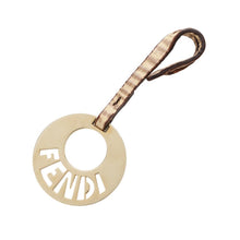 将图像加载到图库查看器中，FENDI ★Zucca Pattern one belt Brown8BR445 Canvas Leather
