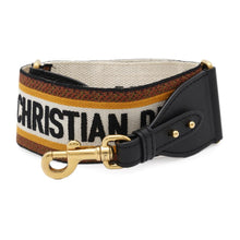 Load image into Gallery viewer, Dior Shoulder Strap Beige/Brown Canvas Leather
