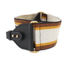 Load image into Gallery viewer, Dior Shoulder Strap Beige/Brown Canvas Leather
