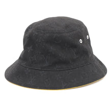 Load image into Gallery viewer, LOUIS VUITTON ★Hat・MonogramDenim Size 58 Black/YellowM76208 Cotton60% Polyester40%
