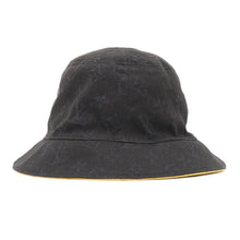 将图像加载到图库查看器中，LOUIS VUITTON Hat・MonogramDenim Size 58 Black/YellowM76208 Cotton60% Polyester40%
