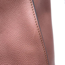 Load image into Gallery viewer, Valentino Garavani Braided handle tote PinkBrown Leather
