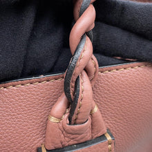 Load image into Gallery viewer, Valentino Garavani Braided handle tote PinkBrown Leather
