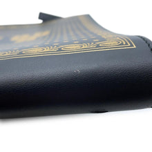 Load image into Gallery viewer, GUCCI Sega collaboration GUCCY logo Clutch Bag Black/Gold523441 Leather
