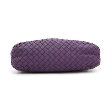 将图像加载到图库查看器中，Bottega Veneta INTRECCIATO Shoulder Bag Purple Leather
