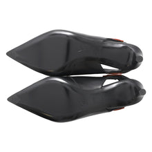 Load image into Gallery viewer, LOUIS VUITTON Allure Pumps Black1AD301 Calf Leather Size 35 1/2
