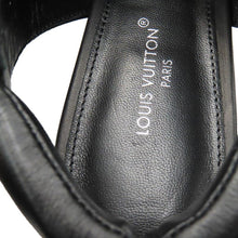 将图像加载到图库查看器中，LOUIS VUITTON Allure Pumps Black1AD301 Calf Leather Size 35 1/2
