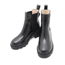 将图像加载到图库查看器中，GUCCI GG Marmont Side Gore Boots Black550036 Leather Size 36 1/2

