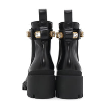 将图像加载到图库查看器中，GUCCI GG Marmont Side Gore Boots Black550036 Leather Size 36 1/2
