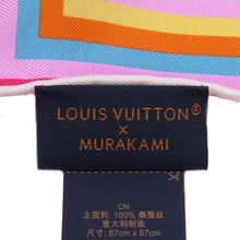Load image into Gallery viewer, LOUIS VUITTON Carre70 Super Flat Size 70 White/MulticolorM96273 Silk100%

