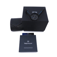 将图像加载到图库查看器中，TAG HEUER Formula 1 Chronograph W44mm TI Rubber Black DialCBZ2084.FT8097
