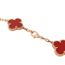 Load image into Gallery viewer, Van Cleef &amp; Arpels Vintage Alhambra Bracelet 5 motifsVCARP7RP00 18K Pink Gold
