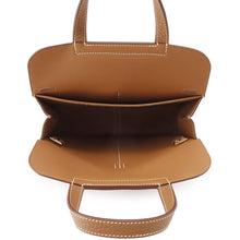 Load image into Gallery viewer, HERMES Halzan Gold Taurillon Clemence Size 25
