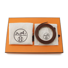 将图像加载到图库查看器中，HERMES Halzan Gold Taurillon Clemence Size 25
