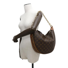 将图像加载到图库查看器中，LOUIS VUITTON loop hobo BrownM46311 Monogram Monogram Reverse Canvas
