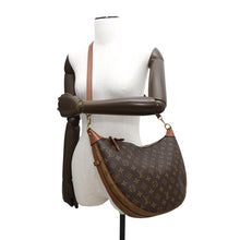 将图像加载到图库查看器中，LOUIS VUITTON loop hobo BrownM46311 Monogram Monogram Reverse Canvas
