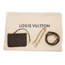 将图像加载到图库查看器中，LOUIS VUITTON loop hobo BrownM46311 Monogram Monogram Reverse Canvas
