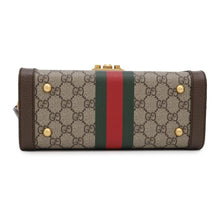 将图像加载到图库查看器中，GUCCI Beauty case Beige/Brown?722181 GG SupremeCanvas
