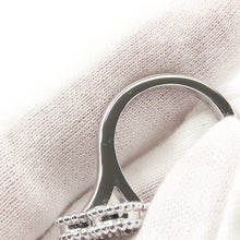 Load image into Gallery viewer, Van Cleef &amp; Arpels Magic Alhambra Entre Le Door Ring Size 56/#16VCARN05656/VCARN05600 18K White Gold

