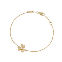 将图像加载到图库查看器中，Van Cleef &amp; Arpels Frivole Bracelet Size MiniVCARPOJ200 18K Yellow Gold
