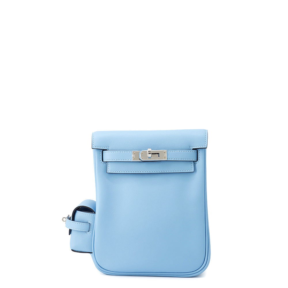 HERMES Kelly Jump Celeste Swift Leather