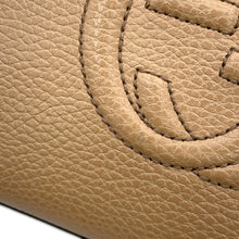 Load image into Gallery viewer, GUCCI Soho Interlocking 2WAY Tote Bag Beige607722 Leather
