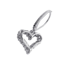 将图像加载到图库查看器中，TIFFANY&amp;Co. Sentimental Heart Earrings Pt950

