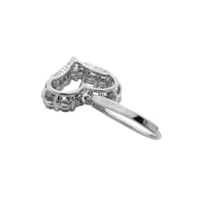 将图像加载到图库查看器中，TIFFANY&amp;Co. Sentimental Heart Earrings Pt950

