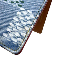将图像加载到图库查看器中，LOUIS VUITTON Portefeuille Multiple MulticolorN00186 LV Birds Damier Denim
