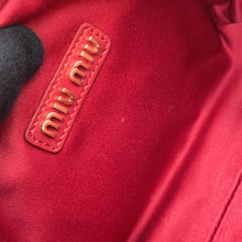 Load image into Gallery viewer, MIUMIU Mini Boston 2way Bag Red5BP085 Leather
