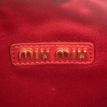 Load image into Gallery viewer, MIUMIU Mini Boston 2way Bag Red5BP085 Leather
