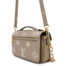 将图像加载到图库查看器中，LOUIS VUITTON Pochette Metis EW Tourterelle ClaimsM23081 Monogram Empreinte Leather
