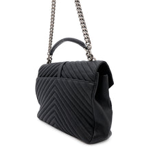 将图像加载到图库查看器中，SAINT LAURENT PARIS College 2WAY ChainShoulder Bag Black600278 Leather
