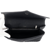 将图像加载到图库查看器中，SAINT LAURENT PARIS College 2WAY ChainShoulder Bag Black600278 Leather
