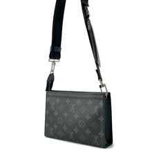 Load image into Gallery viewer, LOUIS VUITTON Gaston Wearable Wallet NoirM81124 Monogram Eclipse Reverse
