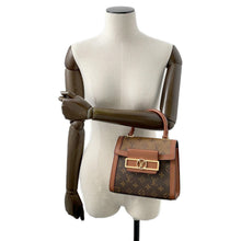 Load image into Gallery viewer, LOUIS VUITTON Dauphine Capital NoirM46751 Monogram Monogram Reverse Canvas
