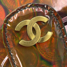 将图像加载到图库查看器中，CHANEL ★Coin motif 3D hologram Chain Handbag Multicolor Patent Leather
