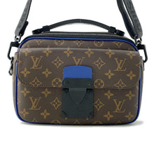 将图像加载到图库查看器中，LOUIS VUITTON SPadlock Messenger NoirM45863 Monogram Macassar Canvas
